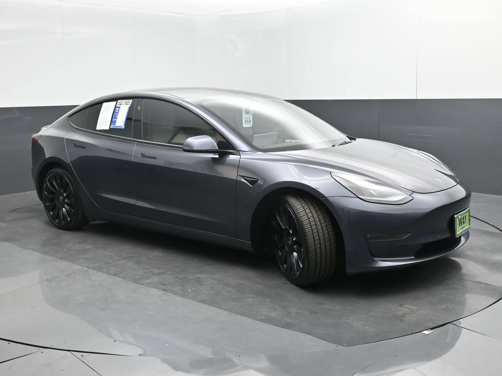 Used 2022 Tesla Model 3 Performance AWD/4WD image 32