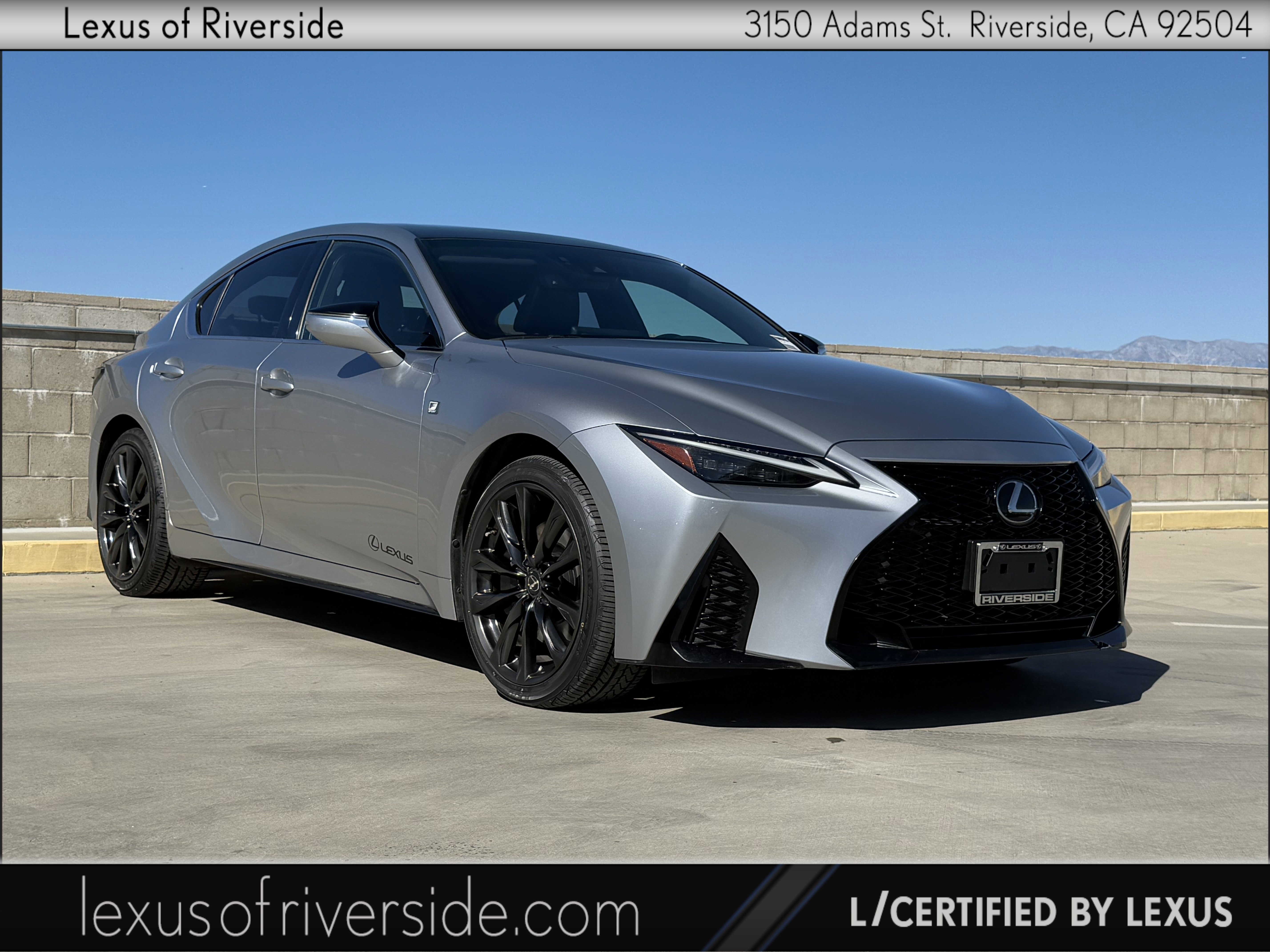 Certified 2021 Lexus IS 350 F Sport