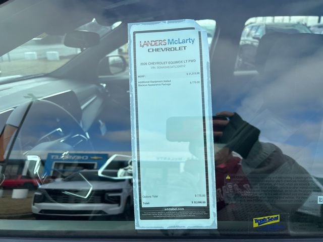 New 2026 Chevrolet Equinox LT w/ LPO, Floor Liner Package image 35