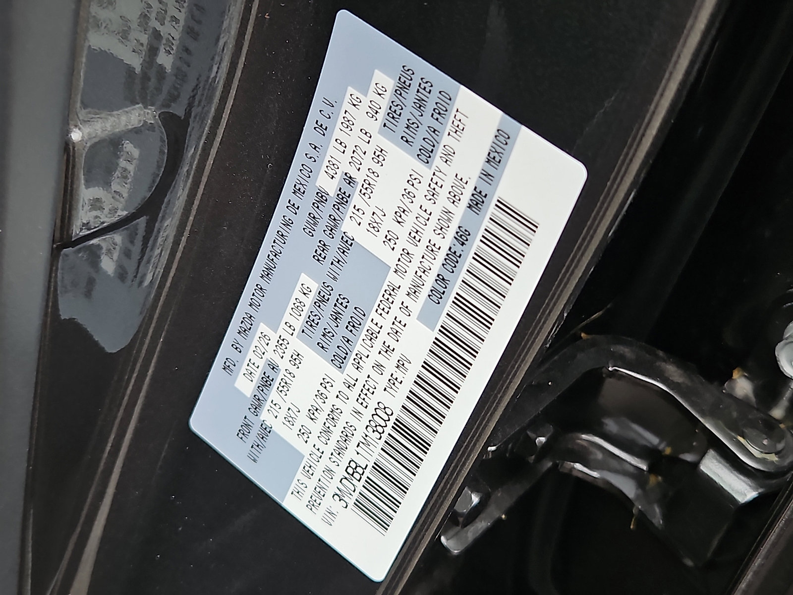 New 2026 MAZDA CX-30 AWD 2.5 S w/ Select Sport Pkg image 20