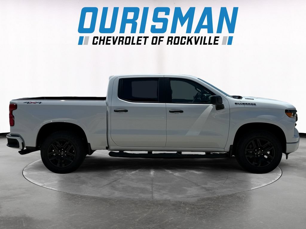 New 2026 Chevrolet Silverado 1500 Custom w/ Turbomax Blackout Package AWD/4WD image 7