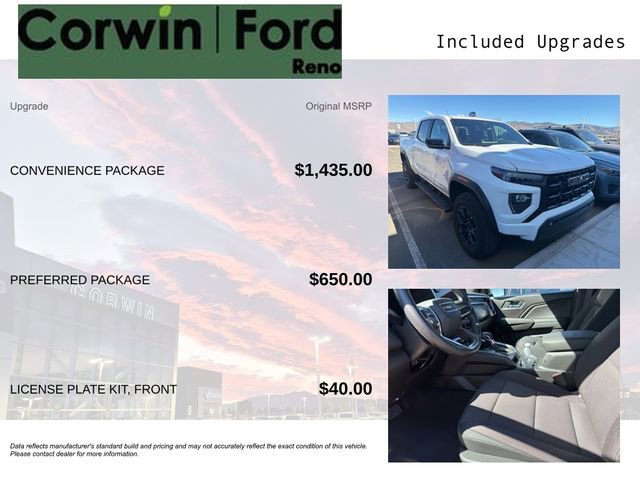 Used 2025 GMC Canyon Elevation w/ Convenience Package image 3