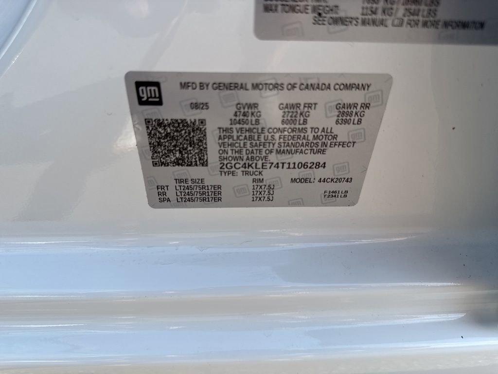 New 2026 Chevrolet Silverado 2500 W/T image 35