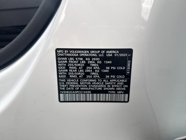 Used 2023 Volkswagen Atlas Cross Sport SE AWD/4WD image 17