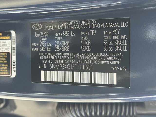 New 2026 Hyundai Santa Fe SEL image 33