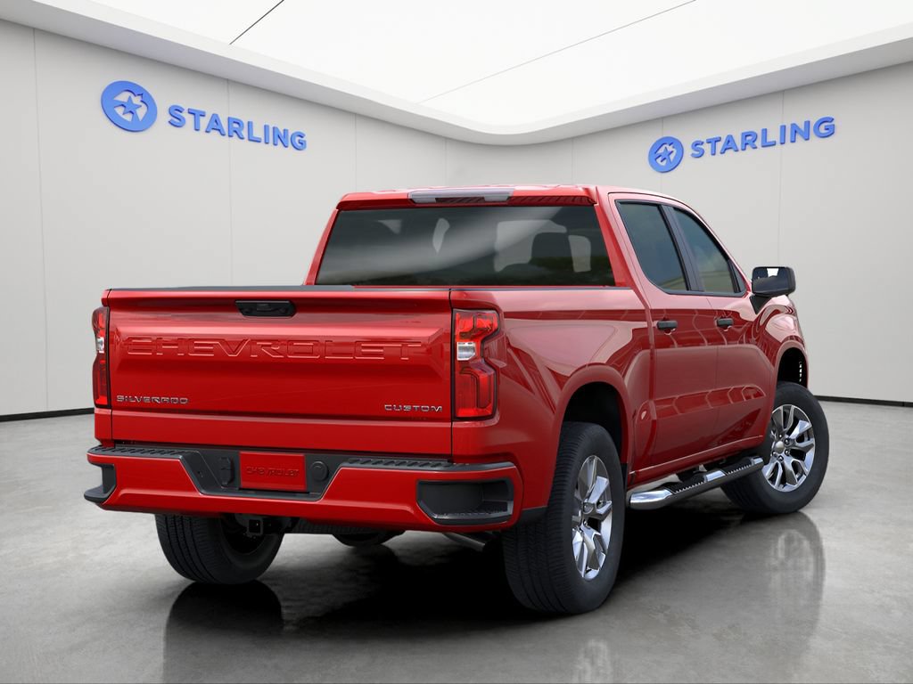 Certified 2025 Chevrolet Silverado 1500 Custom RWD image 4