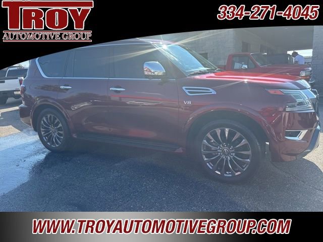 Used 2021 Nissan Armada Platinum w/ Captain's Chairs Package RWD image 9