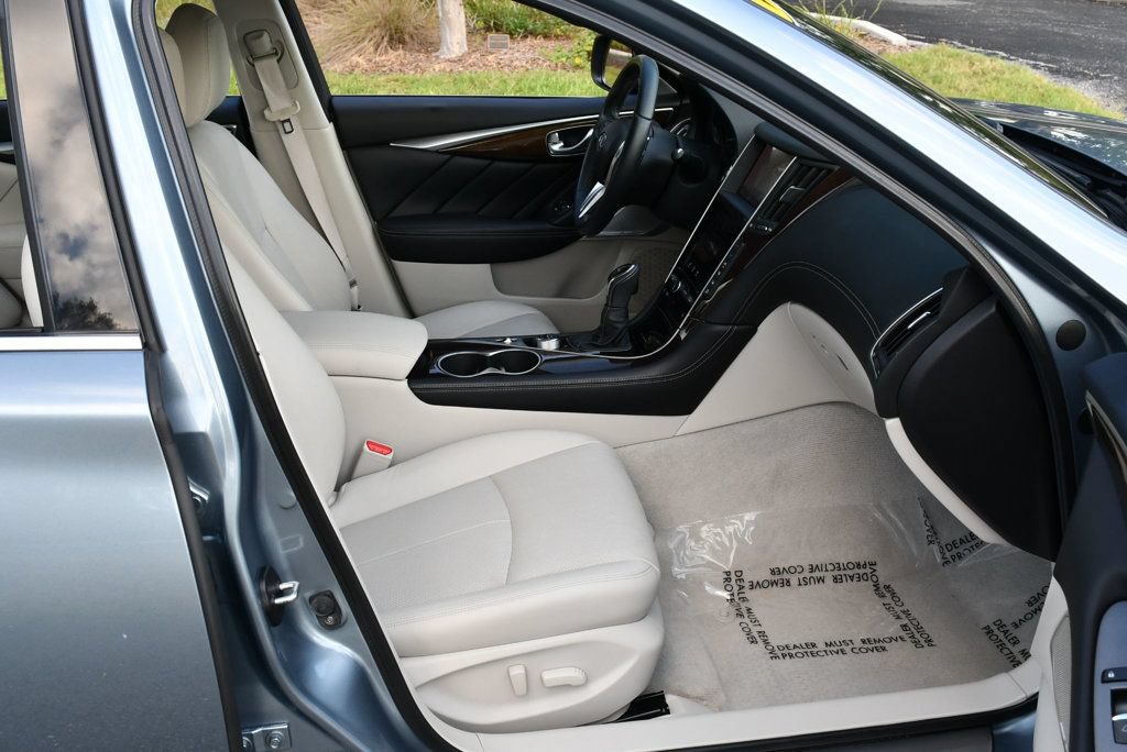 Used 2018 INFINITI Q50 Luxe w/ Sensory Package (Luxe) RWD image 43