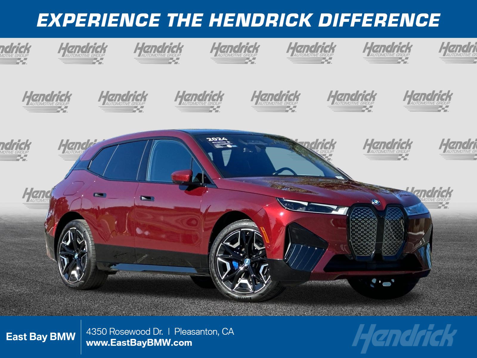 Certified 2024 BMW iX xDrive50 w/ Premium Package AWD/4WD image 1