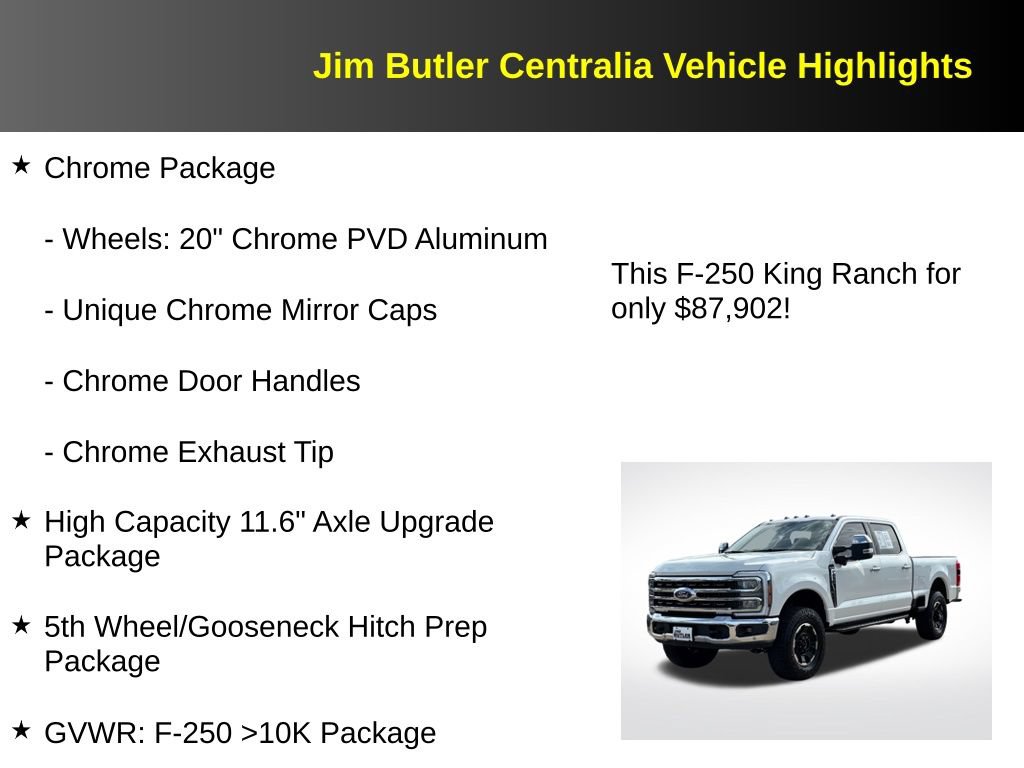 Used 2026 Ford F250 King Ranch w/ Tremor Off-Road Package AWD/4WD image 5