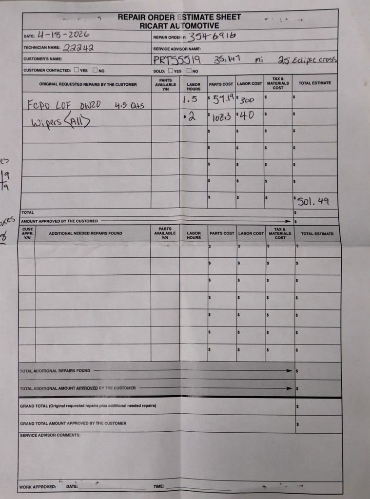 Used 2025 Mitsubishi Eclipse Cross SE AWD/4WD image 6