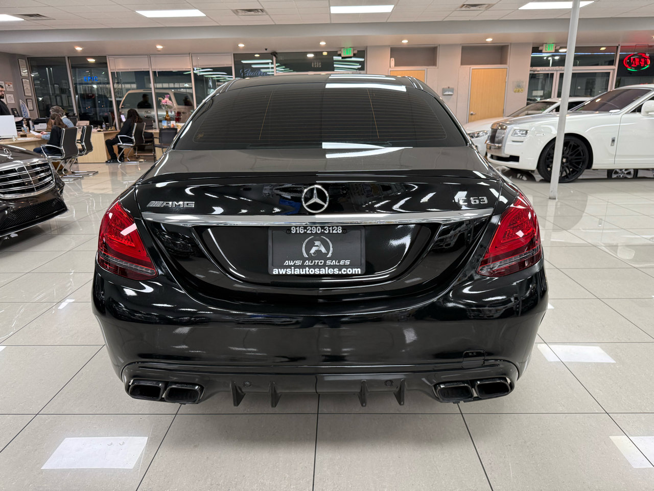 Used 2021 Mercedes-Benz C 63 AMG AMG C63 Sedan w/ AMG Night Package image 4