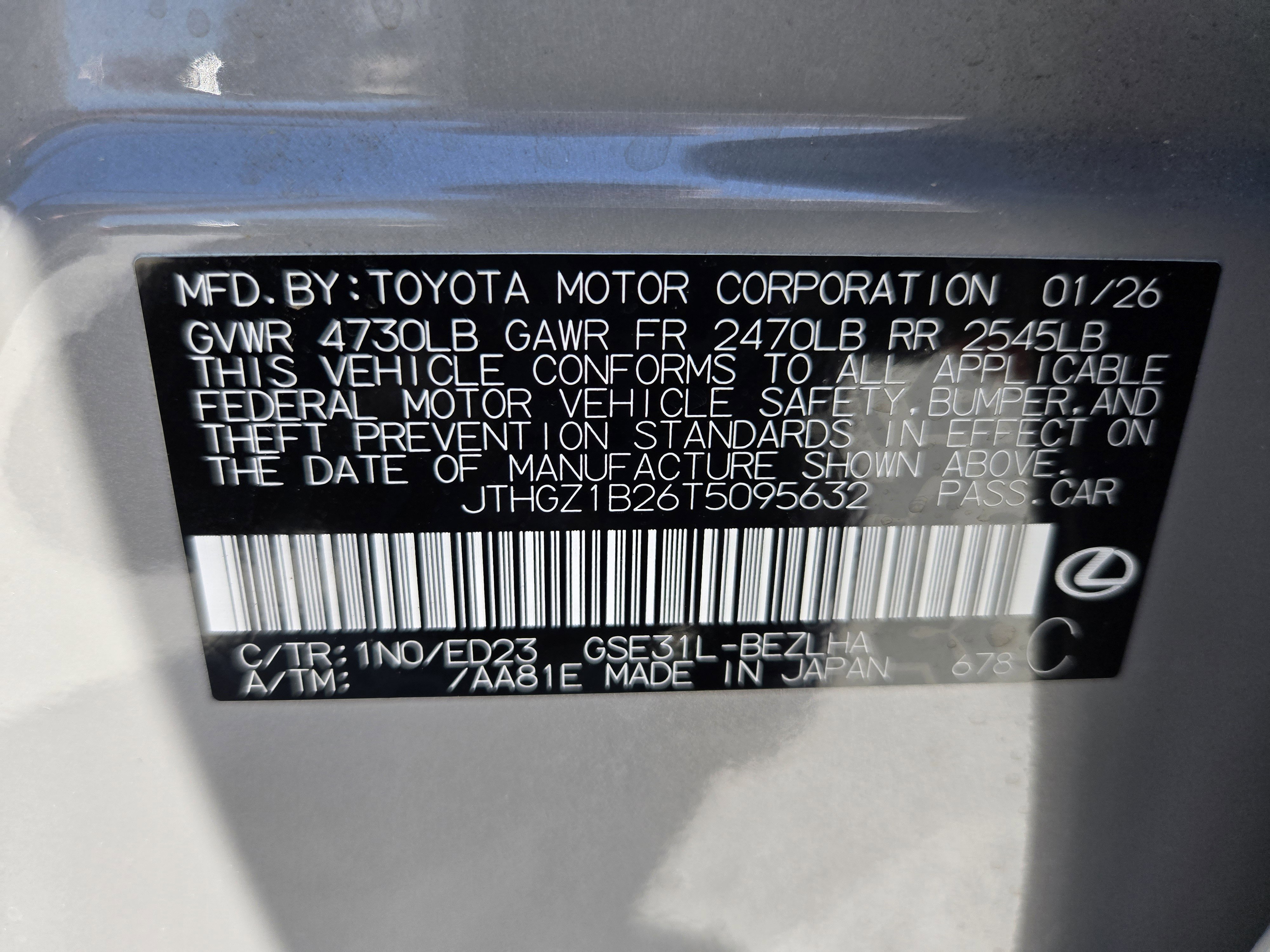 New 2026 Lexus IS 350 F Sport RWD image 30