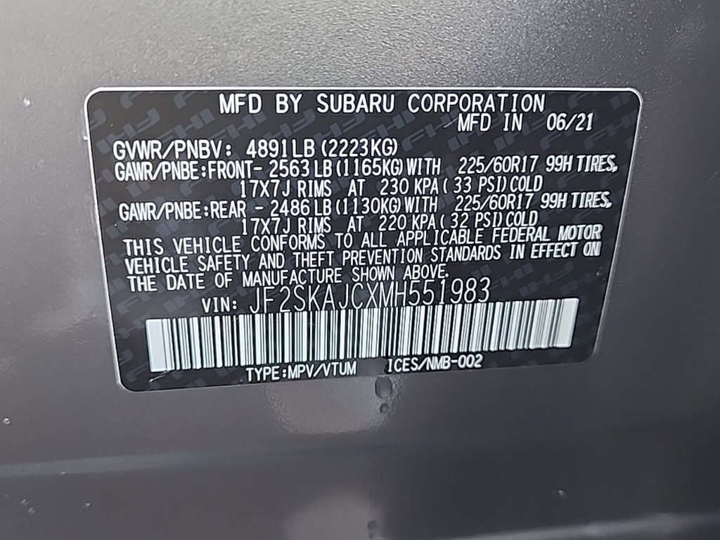 Used 2021 Subaru Forester Premium w/ Popular Package #1 AWD/4WD image 30