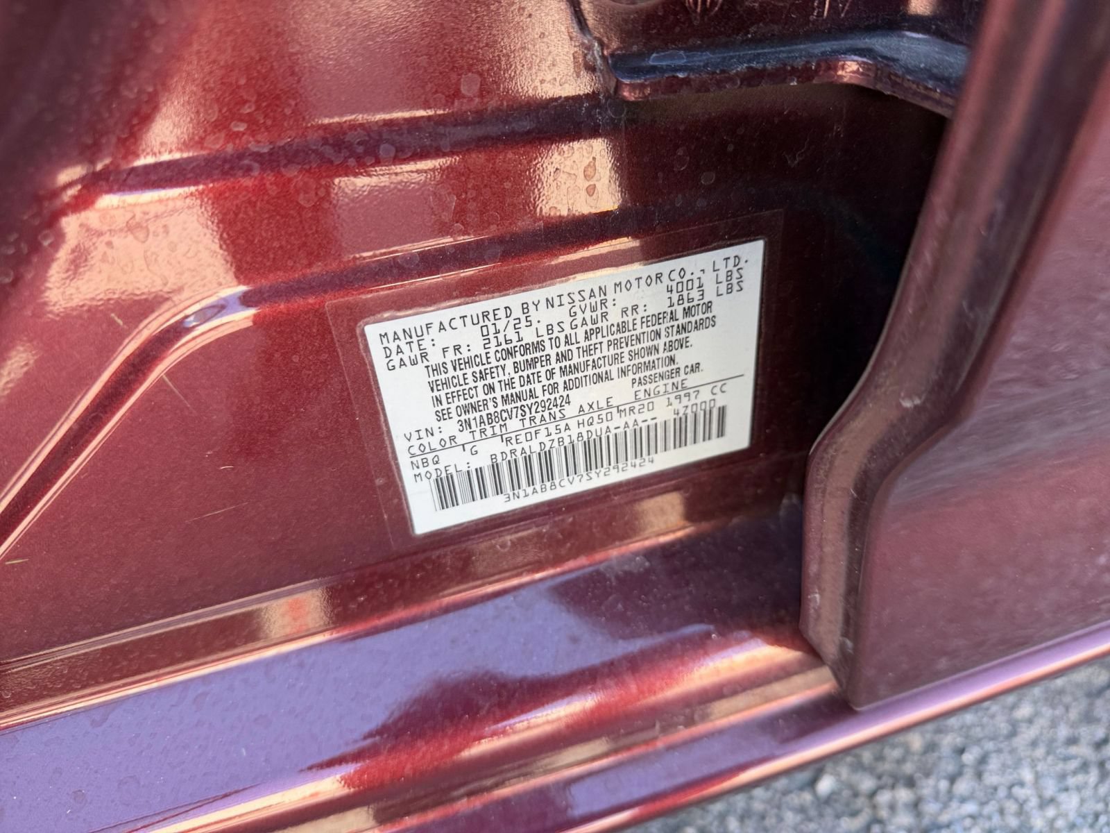 Used 2025 Nissan Sentra SV FWD image 27