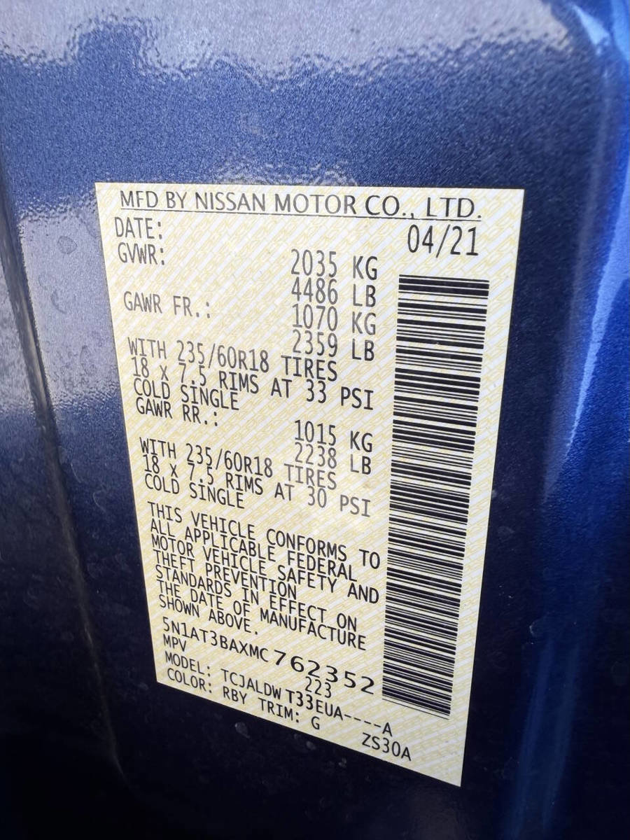 Used 2021 Nissan Rogue SV FWD image 30
