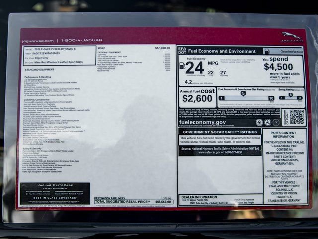 New 2026 Jaguar F-PACE R-Dynamic S image 32