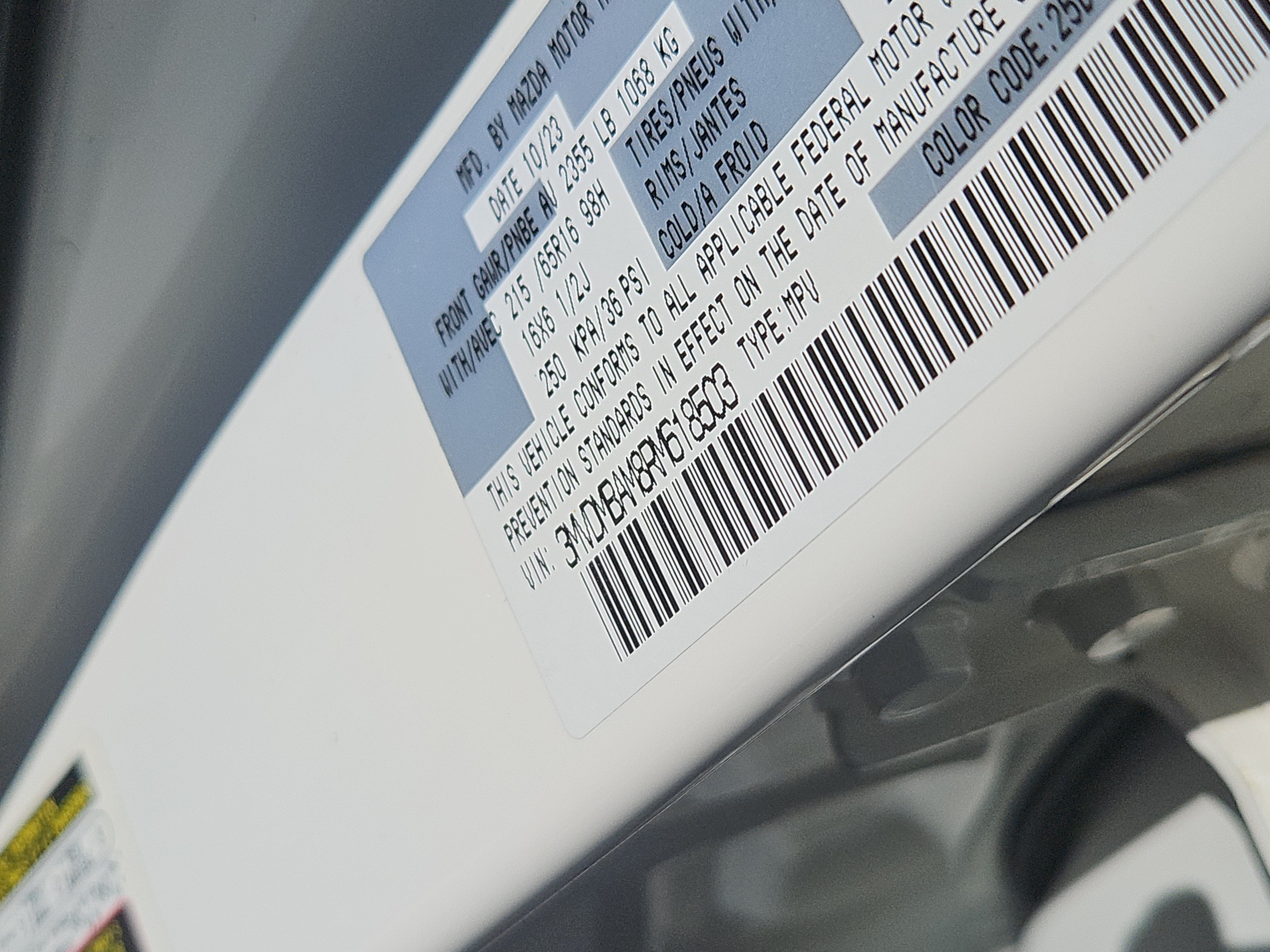 Certified 2024 MAZDA CX-30 AWD 2.5 S image 7
