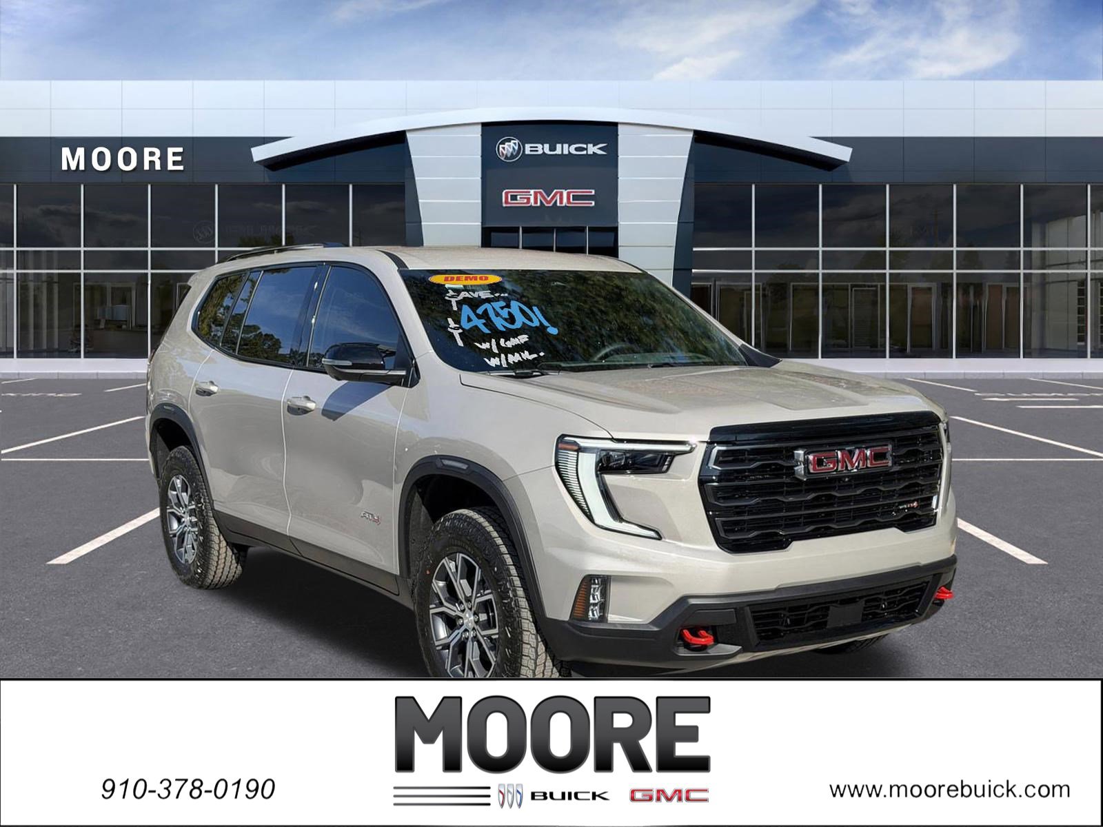 New 2026 GMC Acadia AT4 w/ Luxury Package AWD/4WD image 1