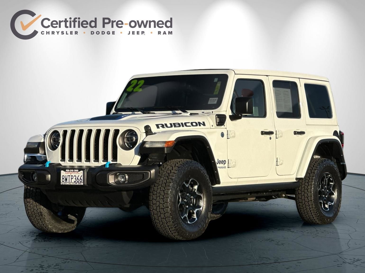 Used 2021 Jeep Wrangler Unlimited Rubicon 4xe w/ Cold Weather Group image 8