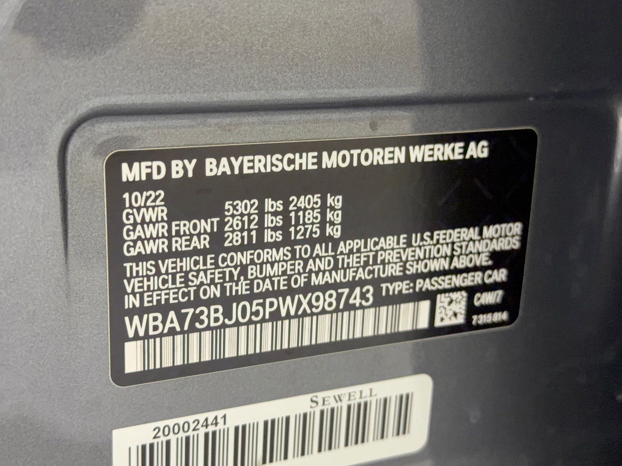 Used 2023 BMW 540i xDrive w/ Executive Package AWD/4WD image 31
