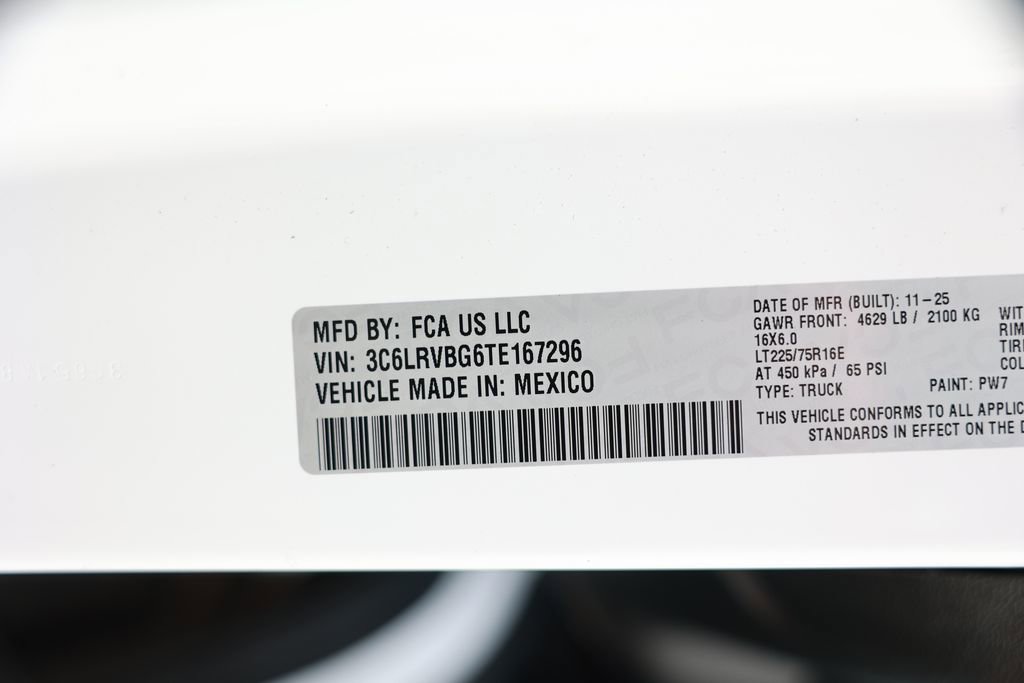 New 2026 RAM ProMaster 1500 w/ Safety Group image 37