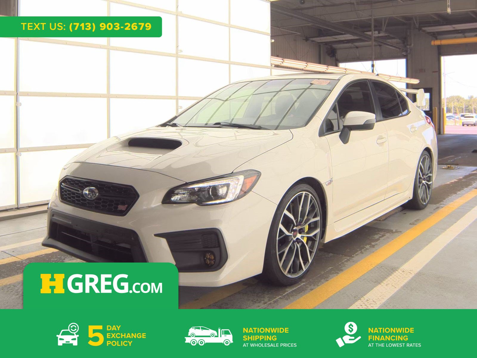 Used 2020 Subaru WRX STI Limited w/ Popular Package #3 (IZT) AWD/4WD image 1