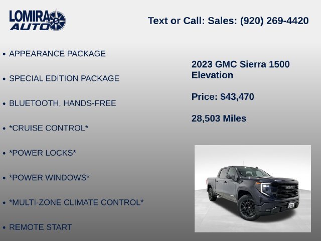 Used 2023 GMC Sierra 1500 Elevation AWD/4WD image 21