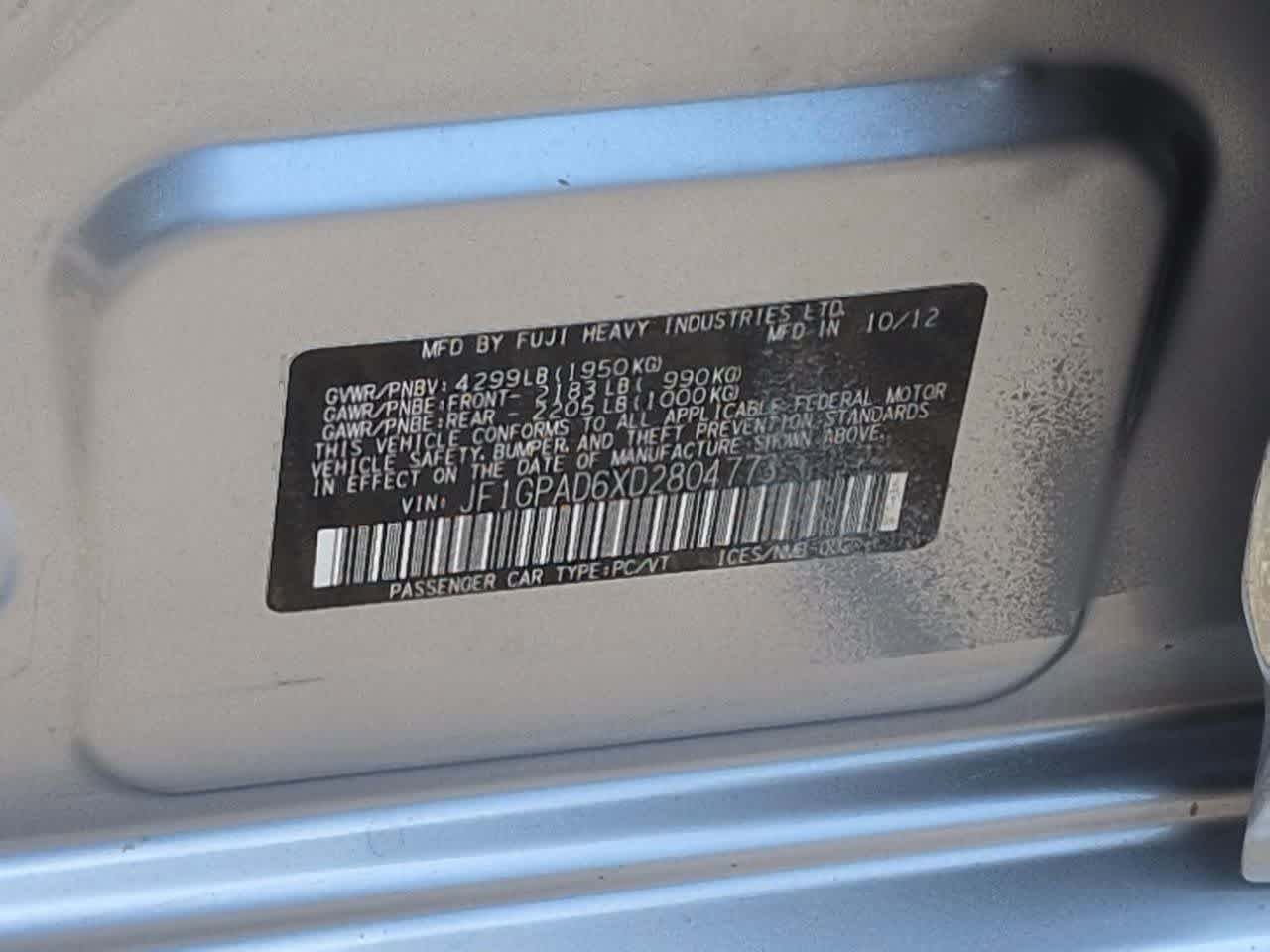 Used 2013 Subaru Impreza 2.0i Premium AWD/4WD image 34