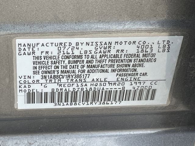 Used 2024 Nissan Sentra SV FWD image 28