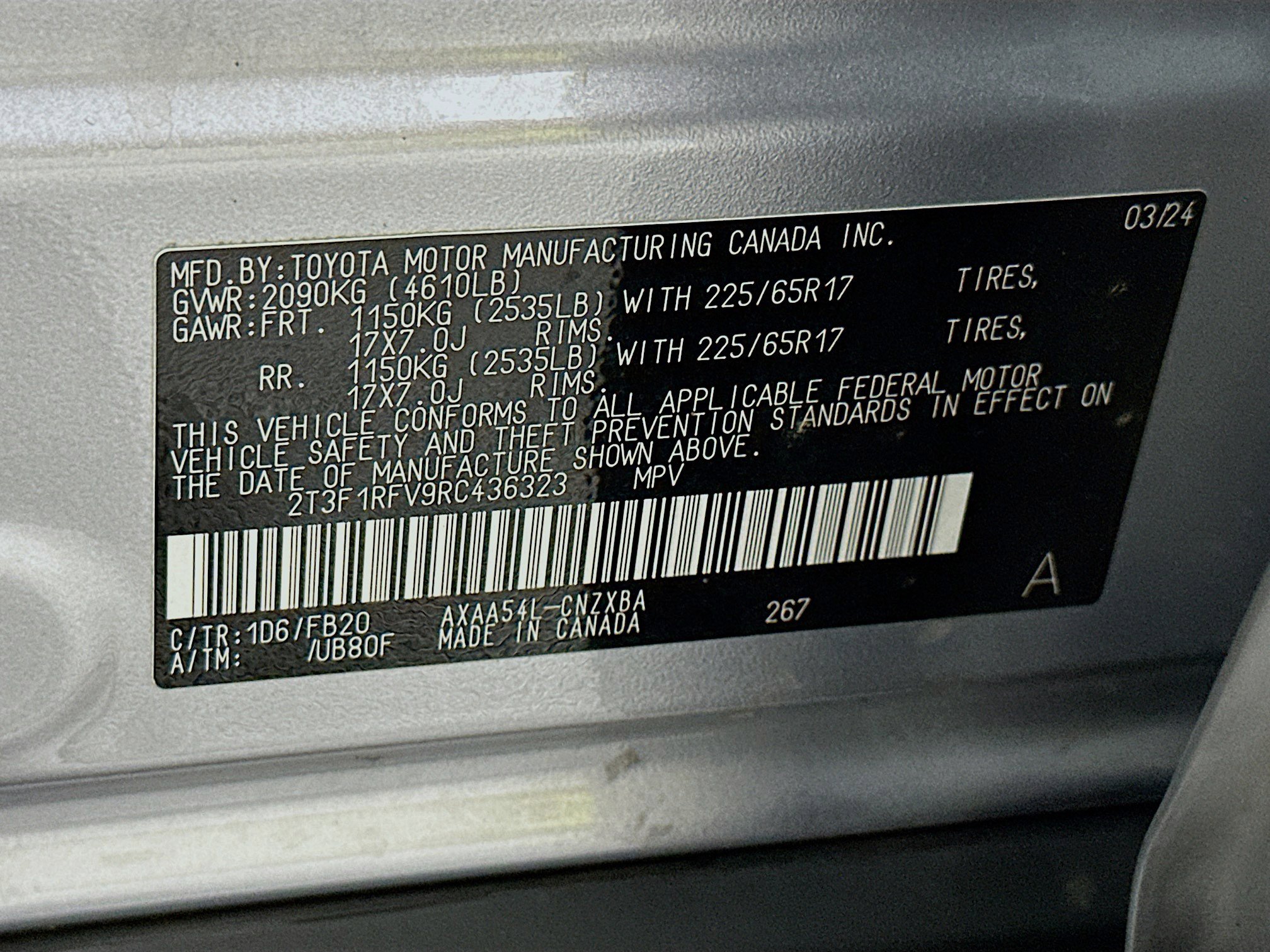 Used 2024 Toyota RAV4 LE image 12