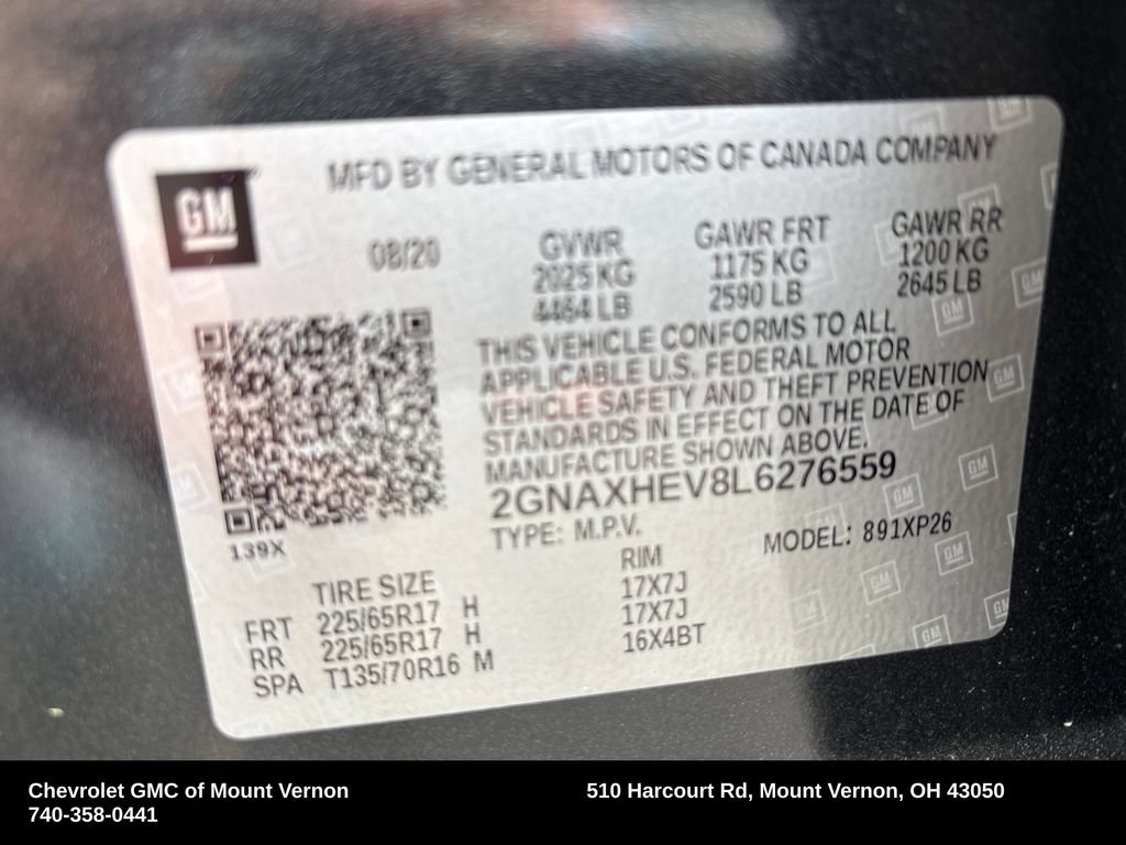 Used 2020 Chevrolet Equinox LS w/ LS Convenience Package FWD image 31