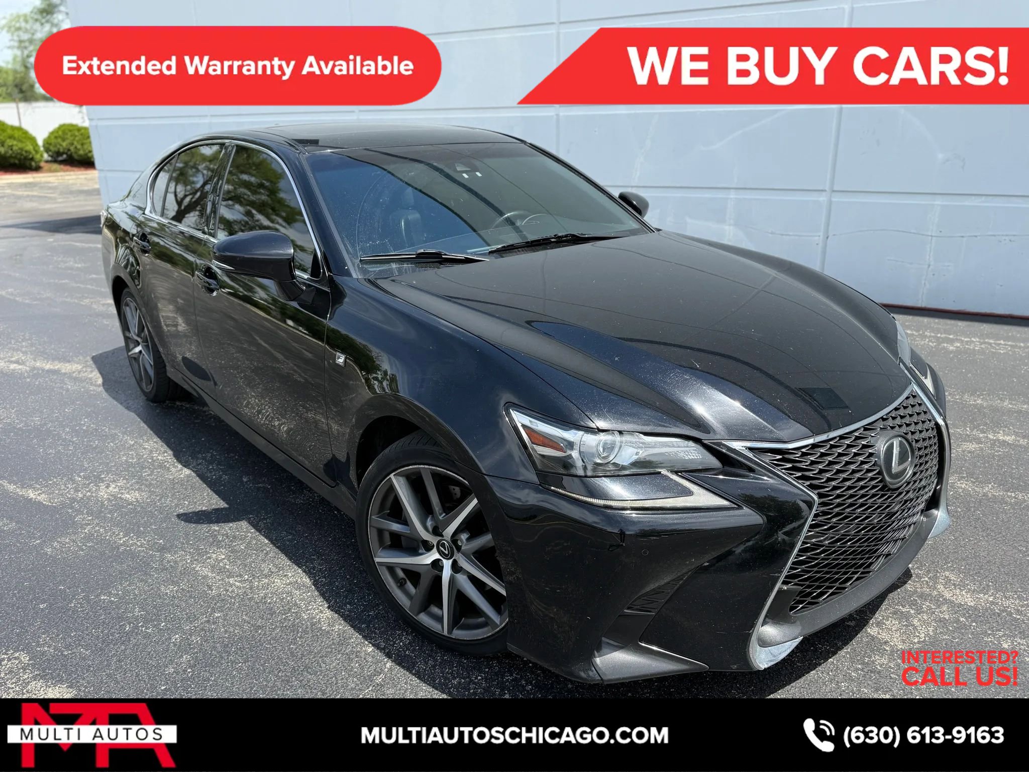 Used 2016 Lexus GS 350 AWD w/ F Sport Package image 3