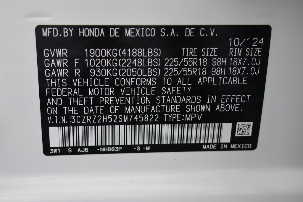 Used 2025 Honda HR-V Sport image 29