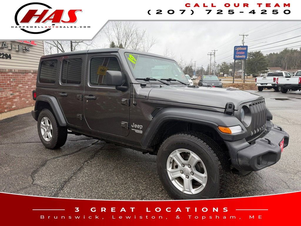 Used 2019 Jeep Wrangler Unlimited Sport S AWD/4WD image 9
