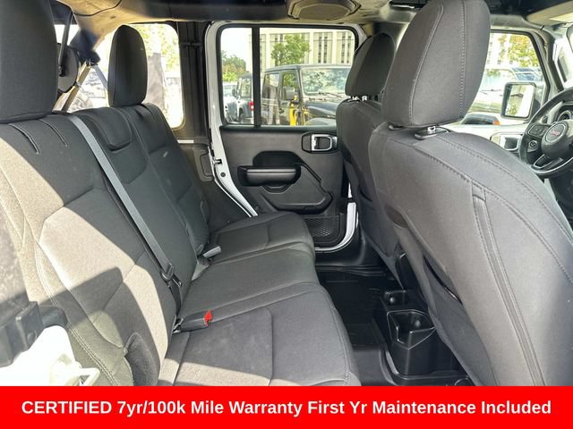 Certified 2021 Jeep Wrangler Unlimited Sport AWD/4WD image 12