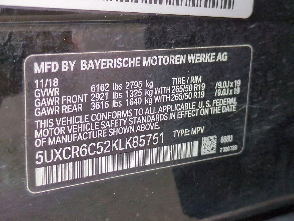 Used 2019 BMW X5 xDrive40i w/ Convenience Package image 32