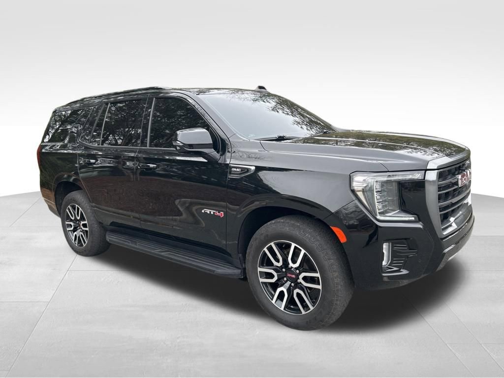 Used 2021 GMC Yukon AT4 w/ Rear Media and Nav Package image 1