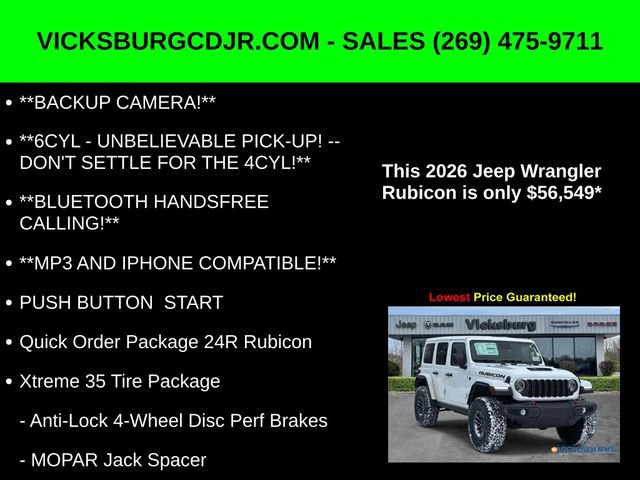 New 2026 Jeep Wrangler Unlimited Rubicon image 5