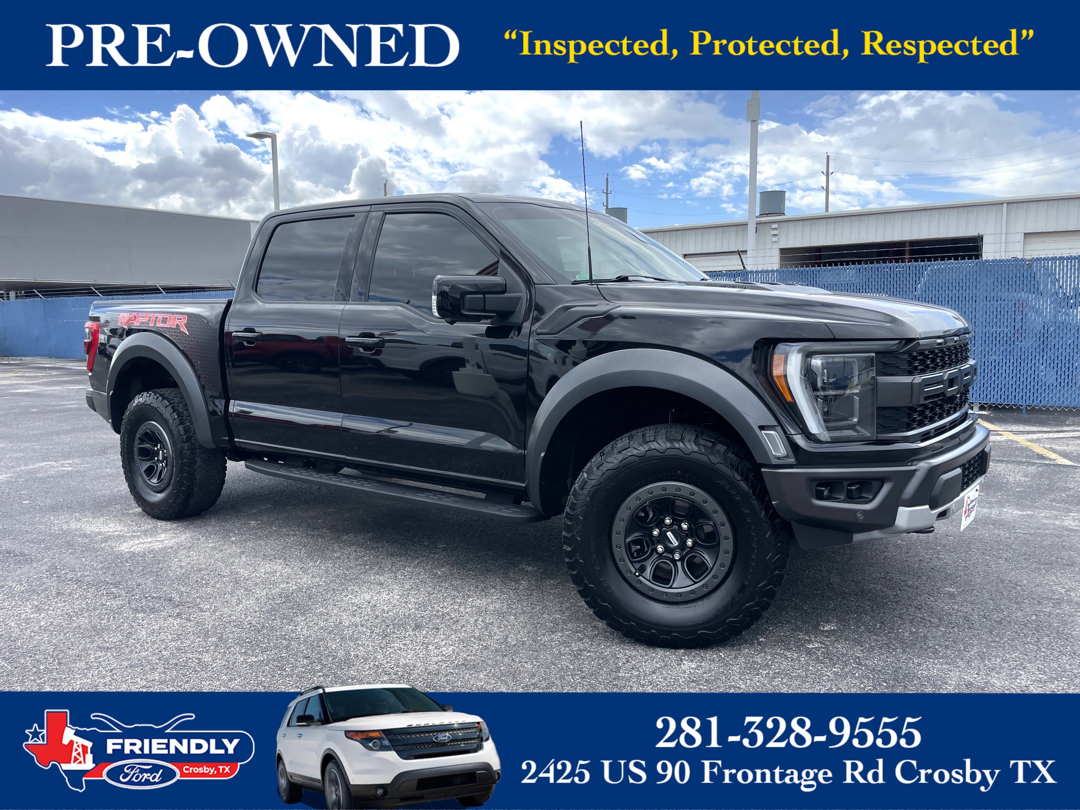 Used 2022 Ford F150 Raptor w/ Equipment Group 801A High