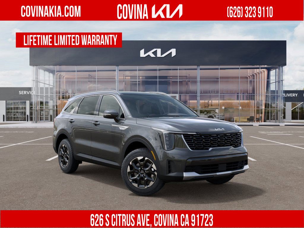 New 2024 Kia Sorento S w/ Panoramic Sunroof Package