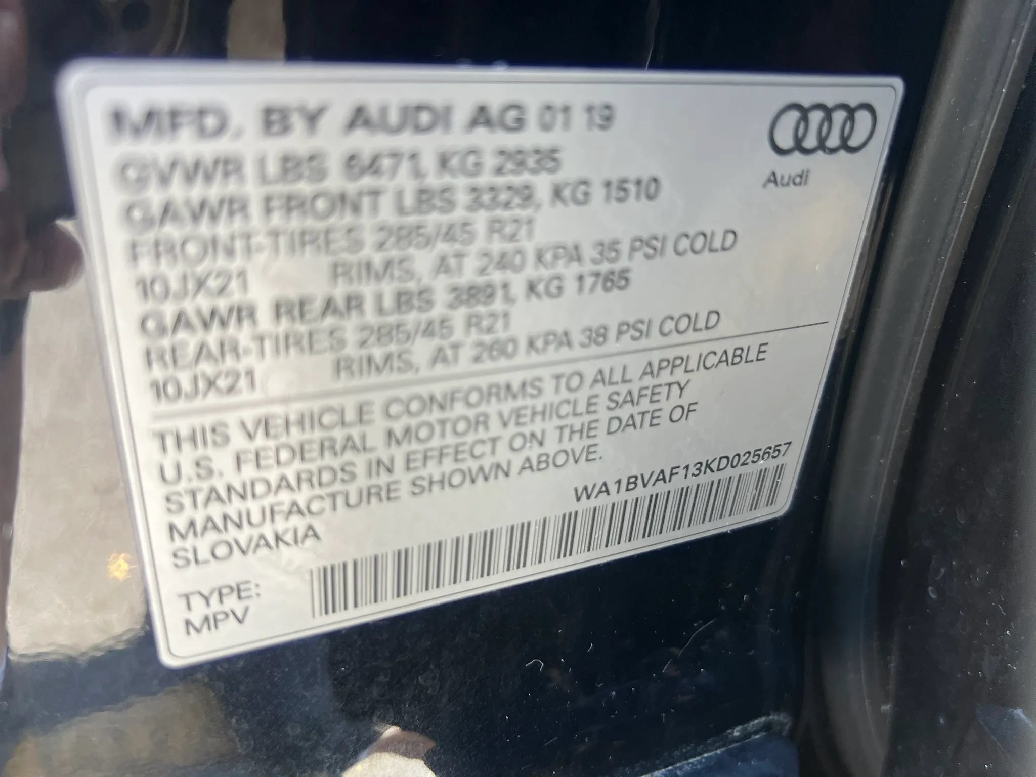 Used 2019 Audi Q8 Premium Plus AWD/4WD image 35