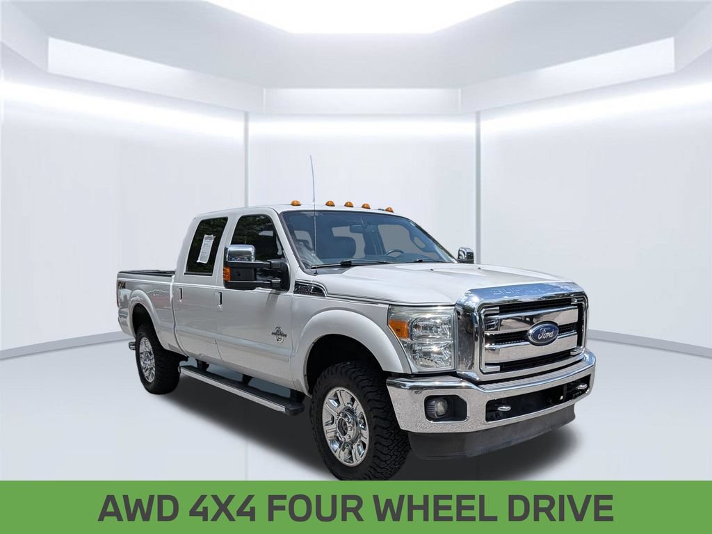 Used 2014 Ford F350 Lariat w/ Lariat Ultimate Package AWD/4WD image 9