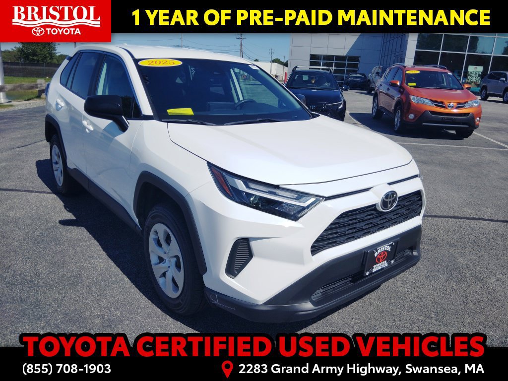 Certified 2025 Toyota RAV4 LE AWD/4WD image 1