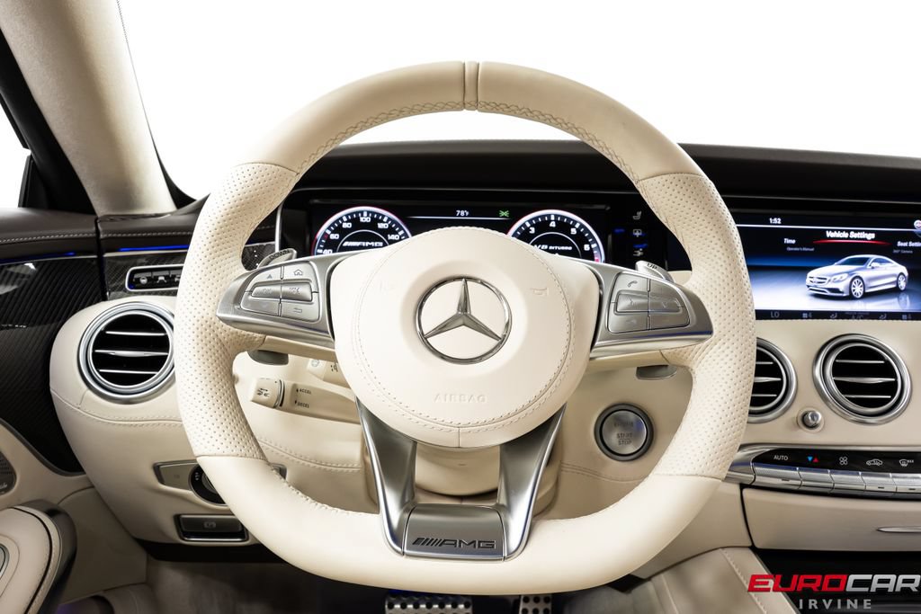 Used 2017 Mercedes-Benz S 63 AMG 4MATIC Coupe image 27