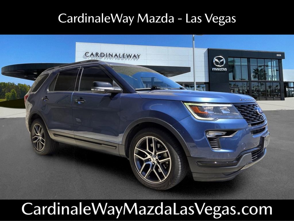 Used 2018 Ford Explorer Sport w/ Ford Safe & Smart Package AWD/4WD image 1