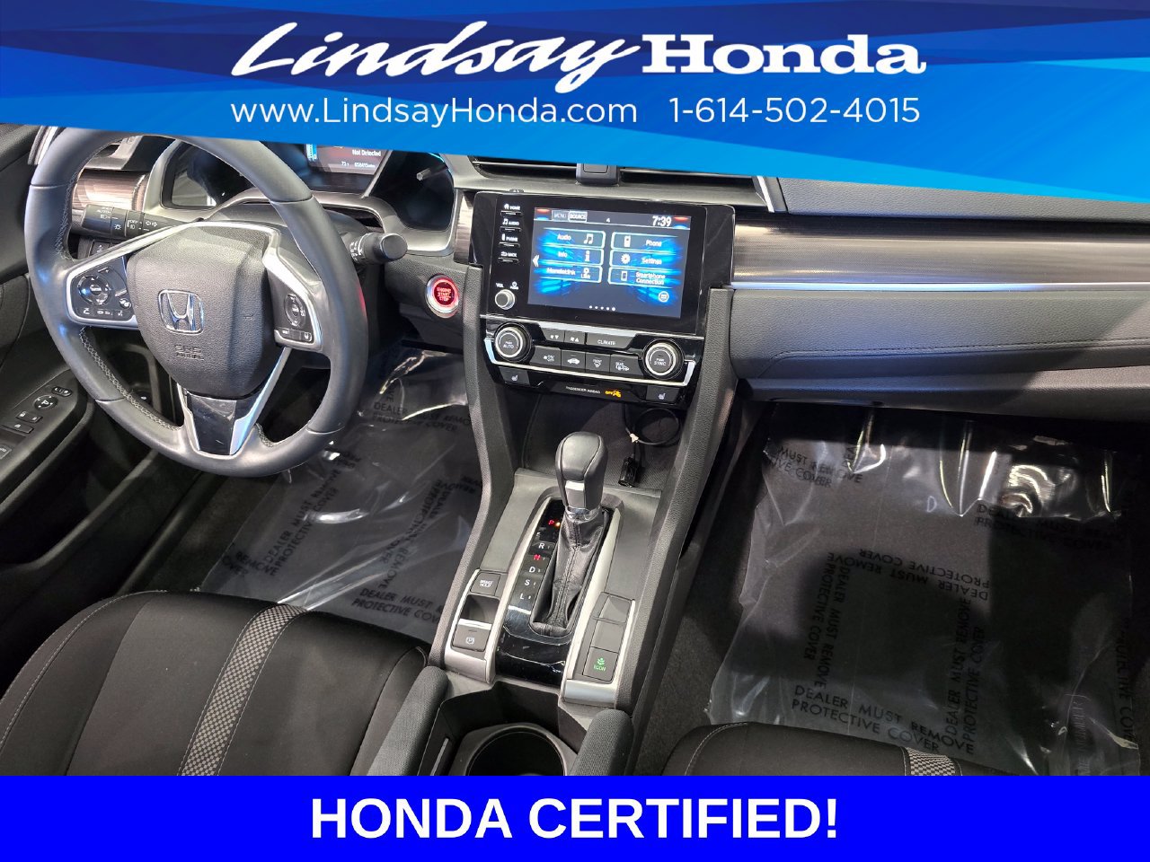 Certified 2021 Honda Civic EX image 11