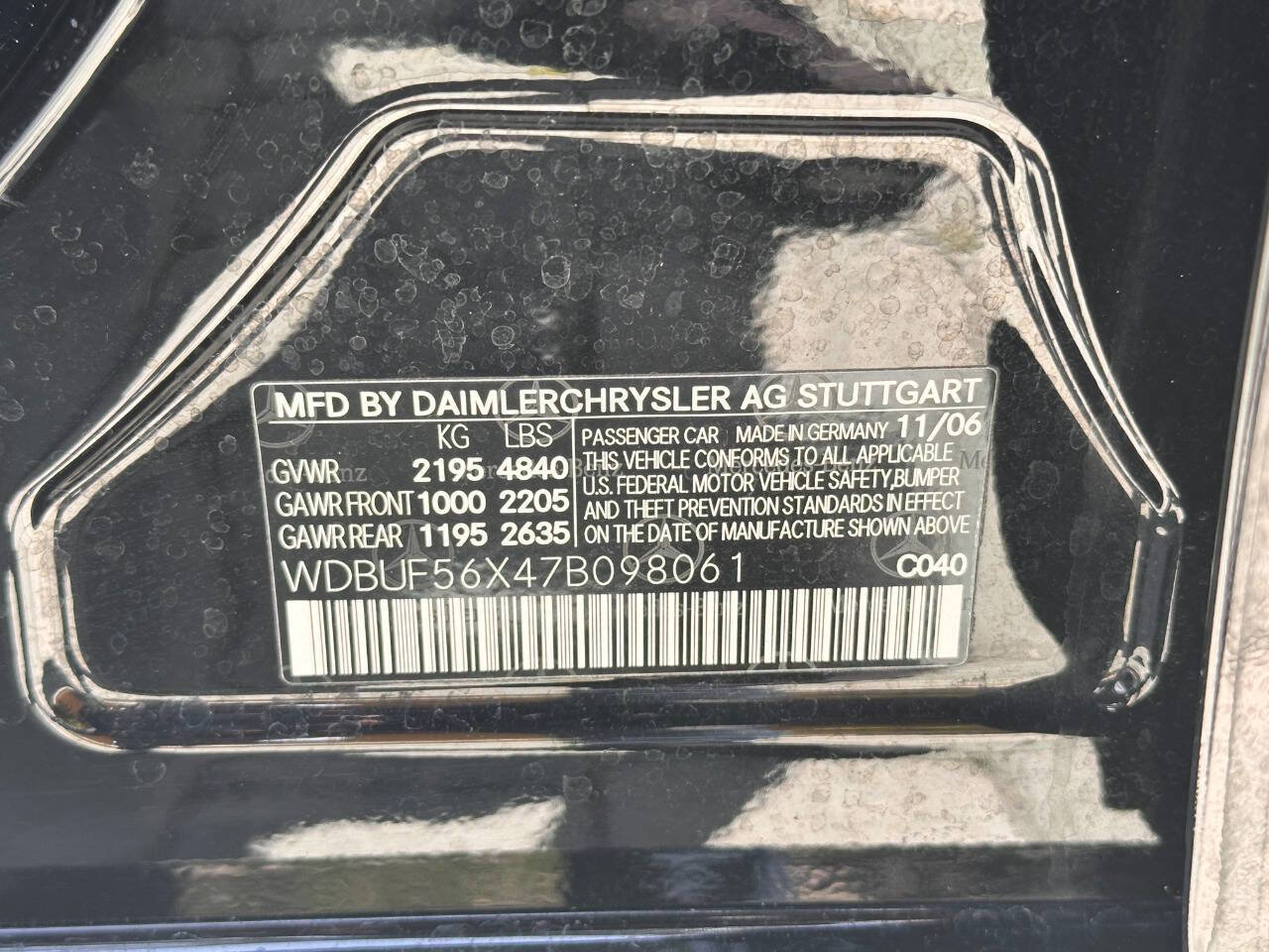 Used 2007 Mercedes-Benz E 350 Sedan image 10