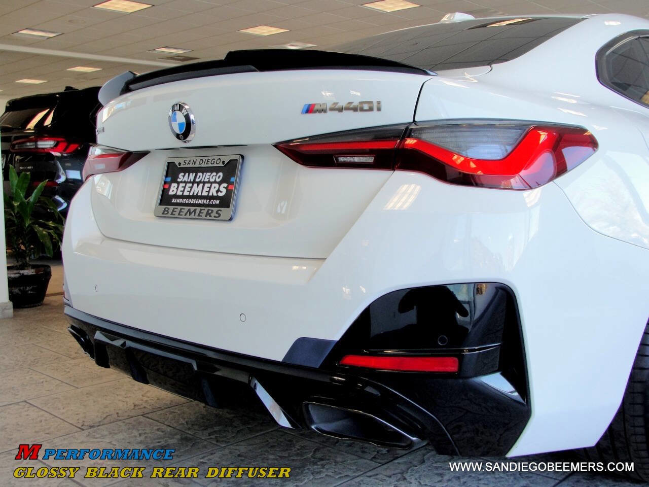 Used 2022 BMW M440i xDrive Gran Coupe M440i xDrive GC M PERF+RED M B w/ Shadowloine Package image 13