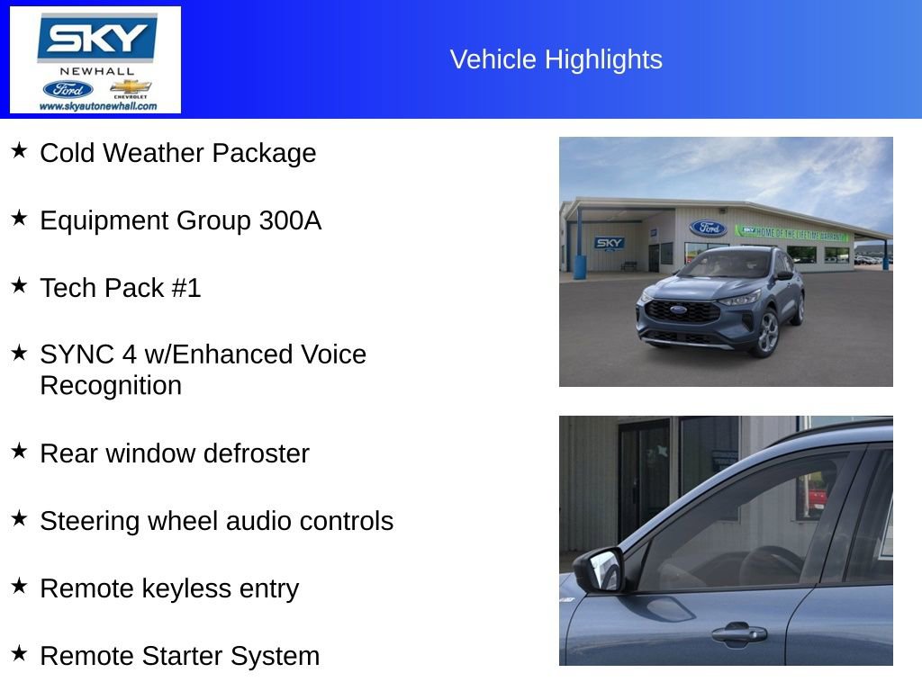 New 2025 Ford Escape ST-Line w/ Tech Pack #1 image 12